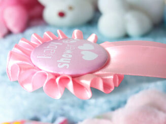 Kotylion baby shower - dziewczynka - 2