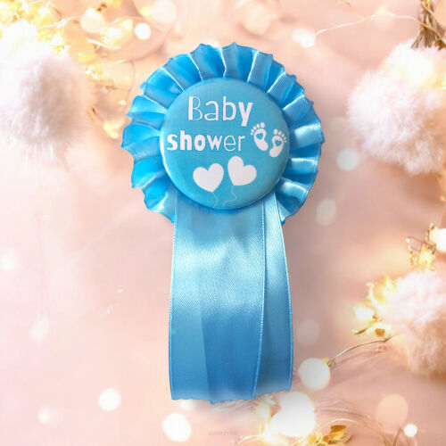Kotylion baby shower - chłopiec